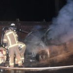 Auto von Nazi abgefackelt