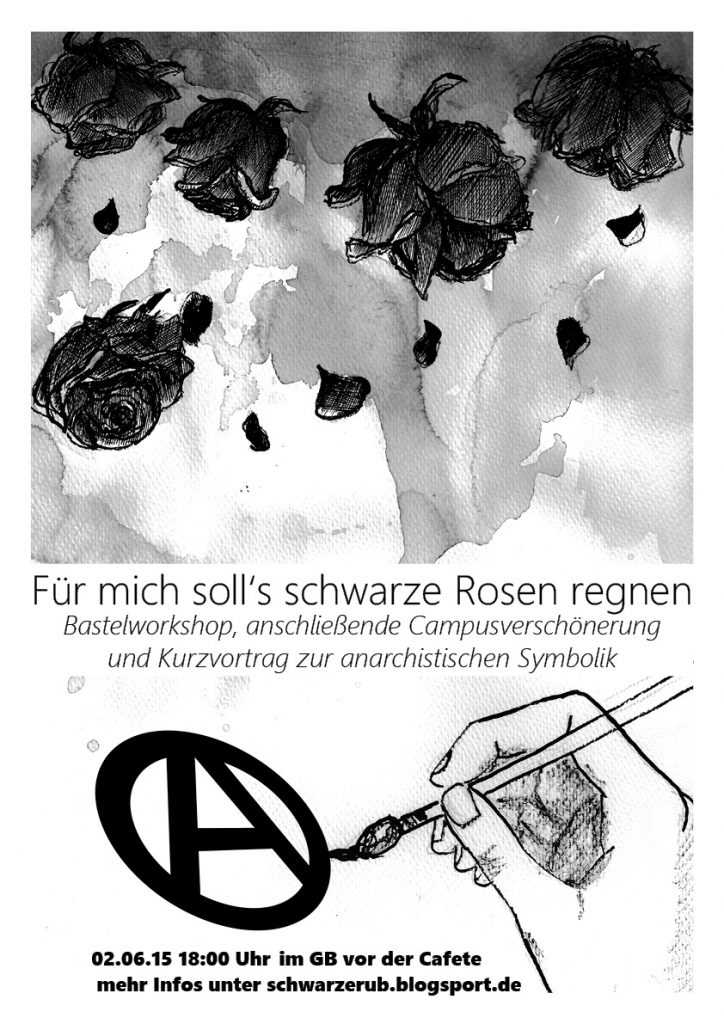 Für mich soll es schwarze Rosen regnen