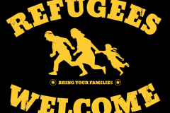 VerbotenesRefugeesWelcomePlakat
